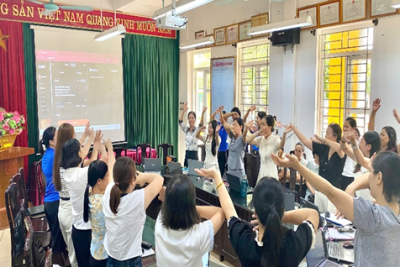 TUẦN LỄ HƯỞNG ỨNG HỌC TẬP SUỐT ĐỜI NĂM 2025 MANG CHỦ ĐỀ: “HỌC ĐỂ PHÁT TRIỂN BẢN THÂN, LÀM CHỦ TRI THỨC VÀ CÔNG NGHỆ, GÓP PHẦN XÂY DỰNG ĐẤT NƯỚC HÙNG CƯỜNG, THỊNH VƯỢNG”